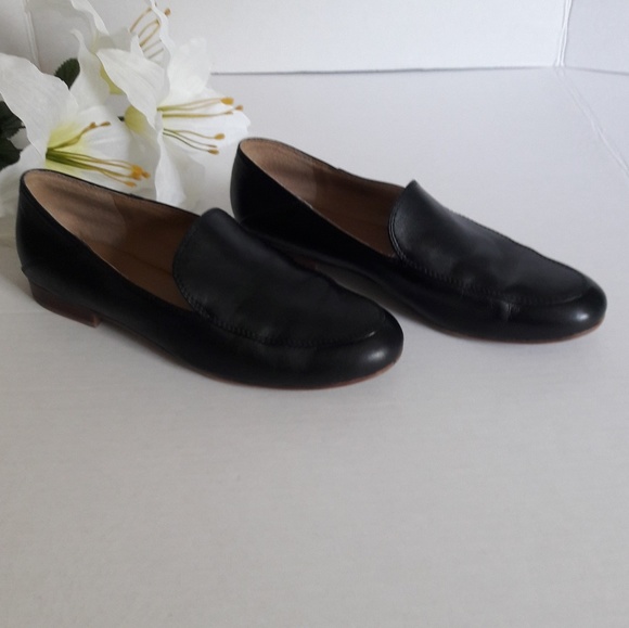 Franco Sarto Shoes - Franco Sarto black leather flat shoes